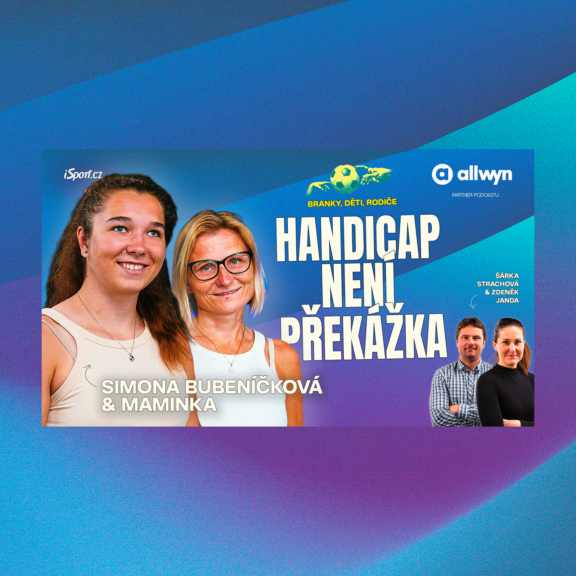 Bubeníčková: Nevidí, ale nechtěla se litovat. Září na lyžích, maminka měla spoustu bezesných nocí…
