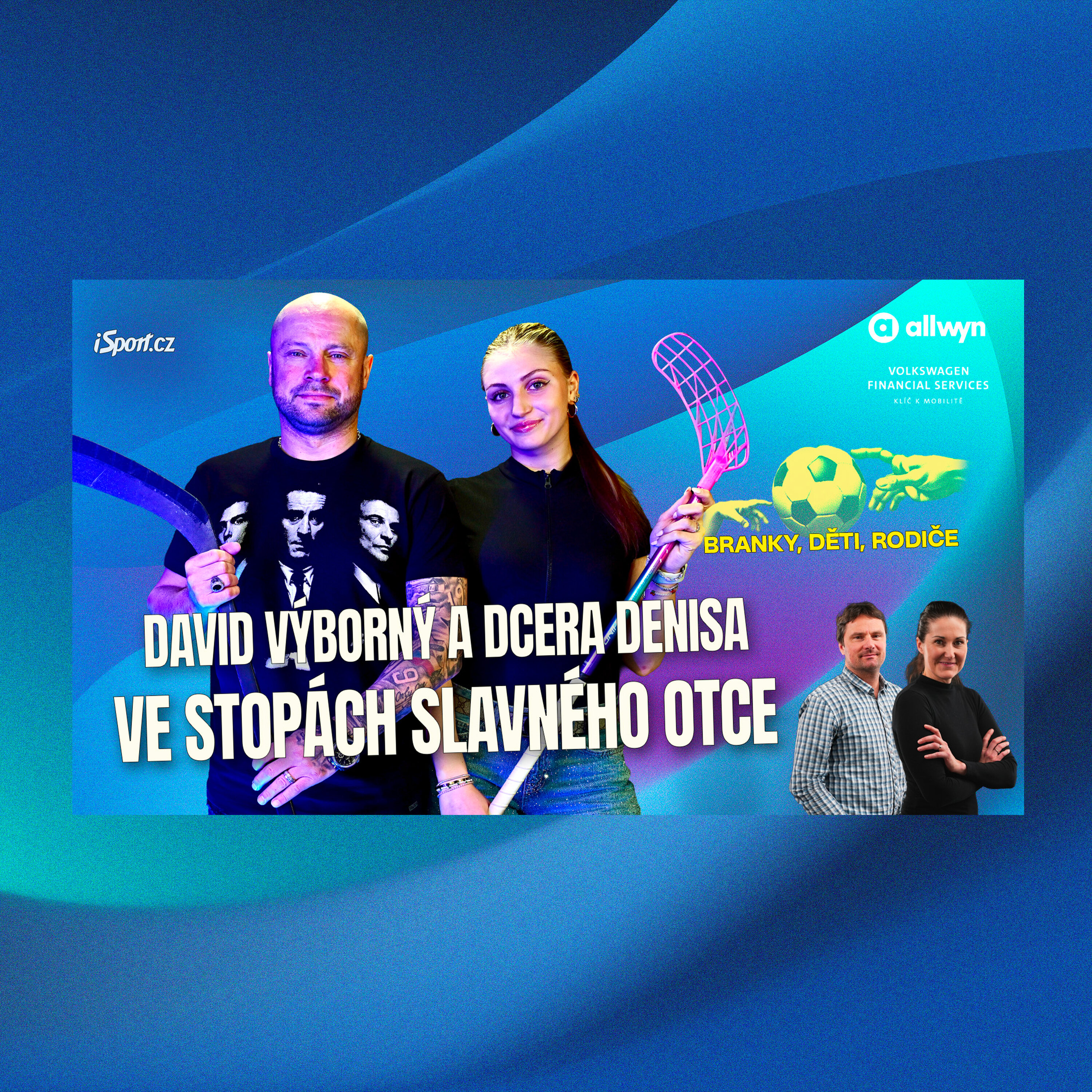 Dcera hokejové legendy se chystá na MS! Slavné jméno vnímám, hlásí Výborná. A proč jsou florbalistky na hřišti mrchy?