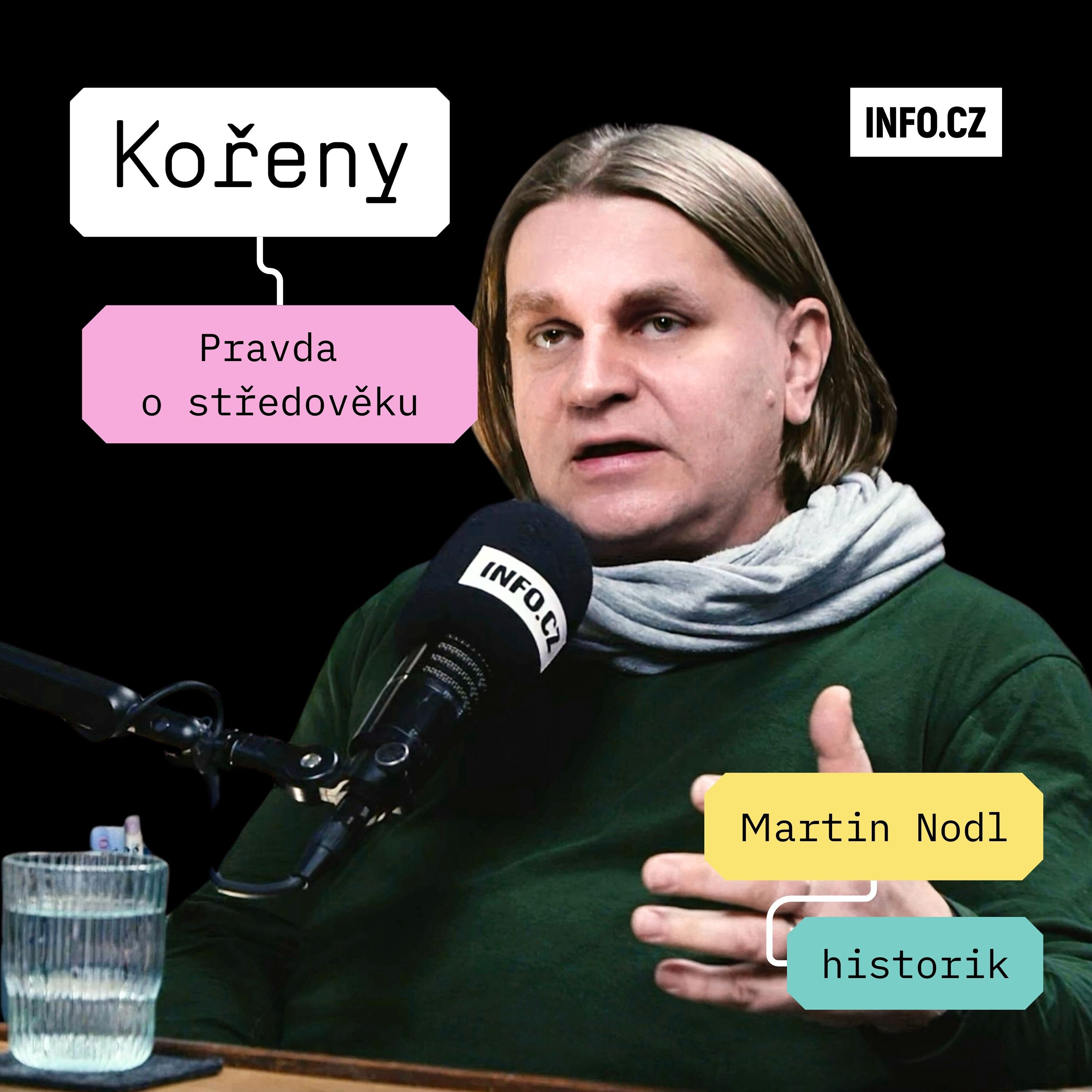 Zapomeňte na temný středověk. Historik Martin Nodl v podcastu Kořeny boří mýty o špíně a násilí