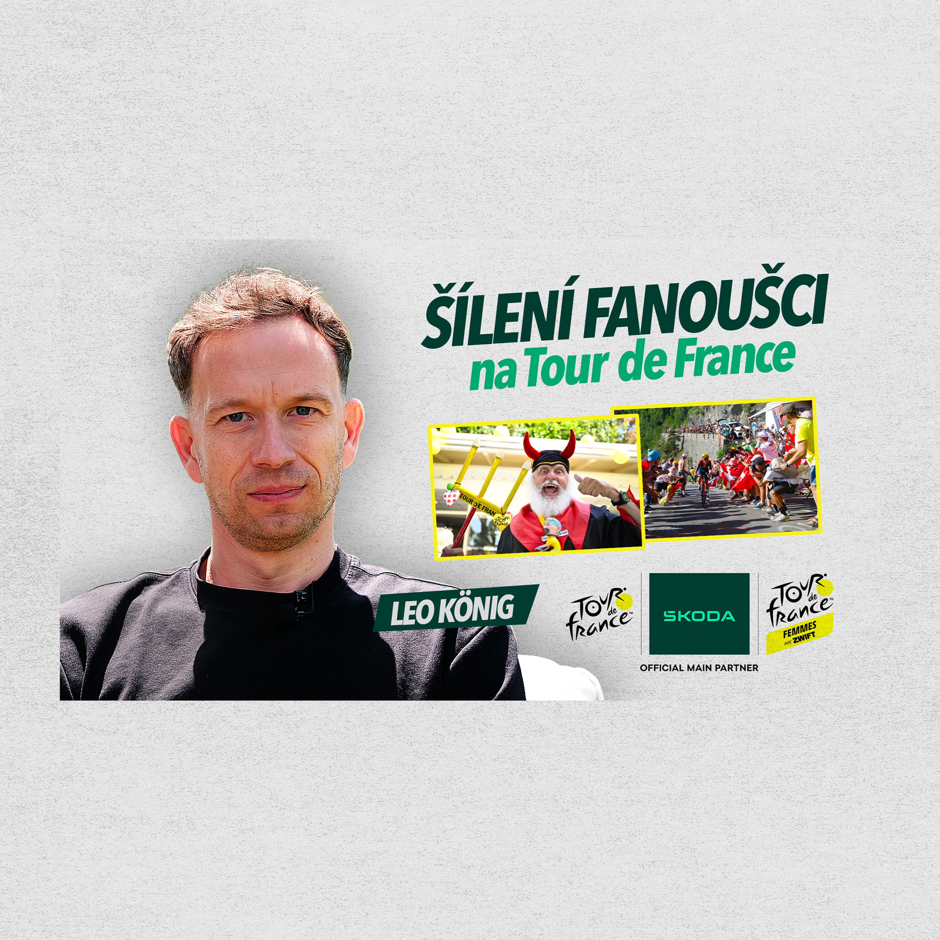 Šílenství podél silnic: podpora, nebo ohrožení? Jak fanoušky vnímají cyklisté? | König o Tour de France episode artwork