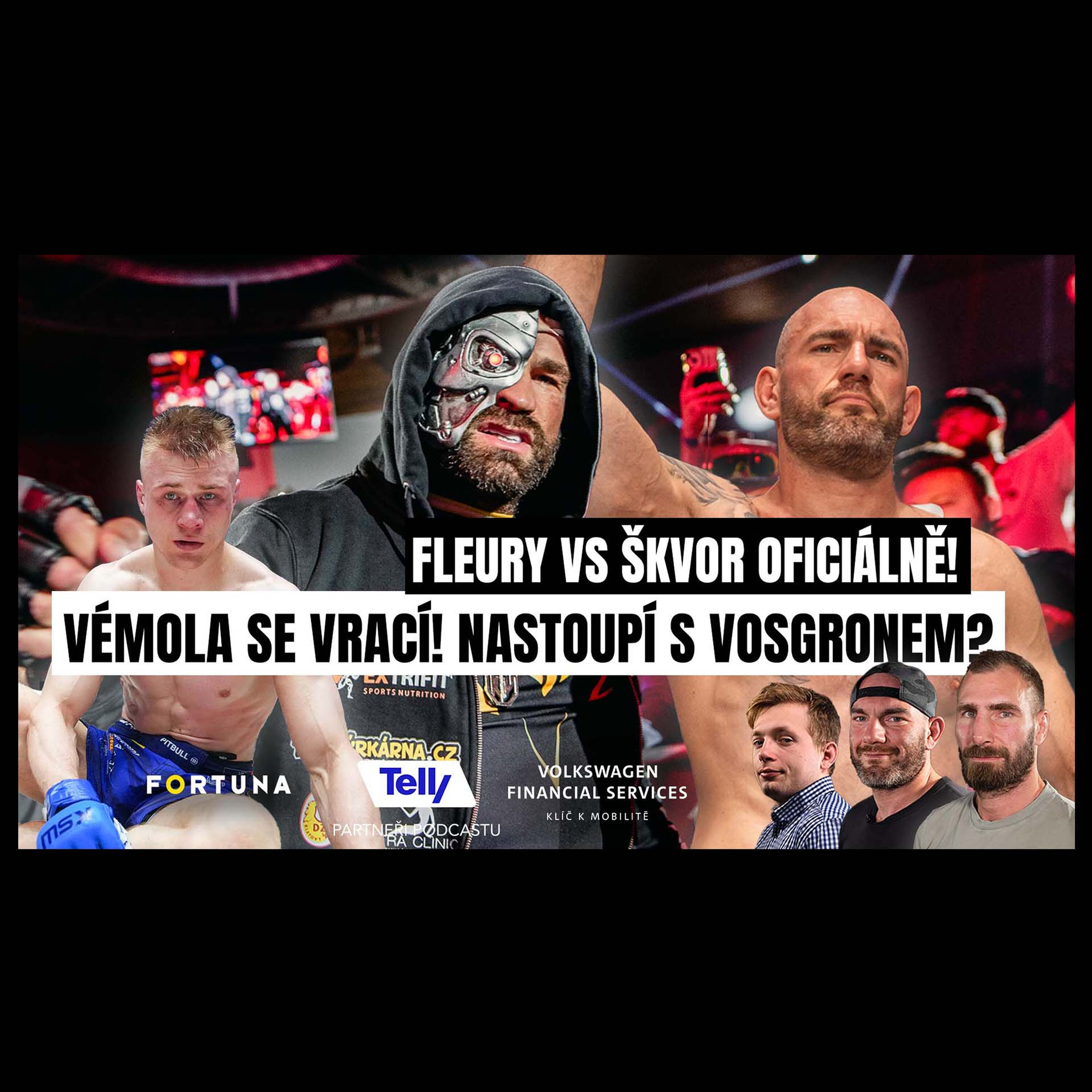 Škvorova strategie na Fleuryho. Vémola vs Vosgröne? Martínek míří do top 5. Co s Brichtou? | Fight!