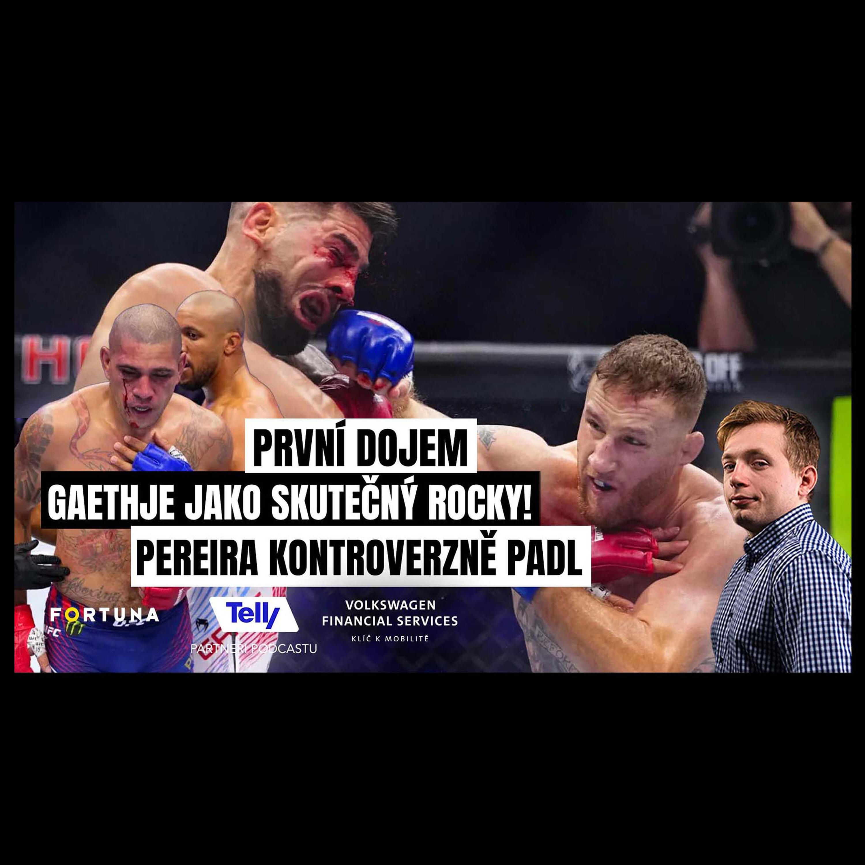 Šok na UFC v Bílém domě: Zkrvavený Topuria prohrál. Gane opět fauloval! Hokit vs Pereira? | Fight!