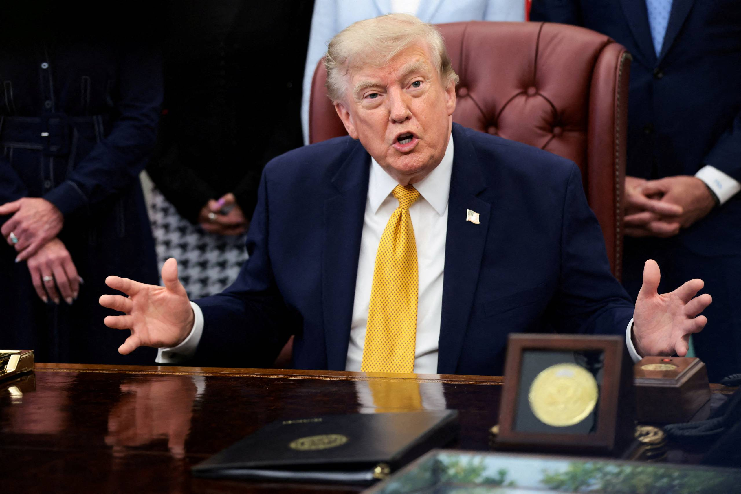 Vandaler driver Trump til vanvid!