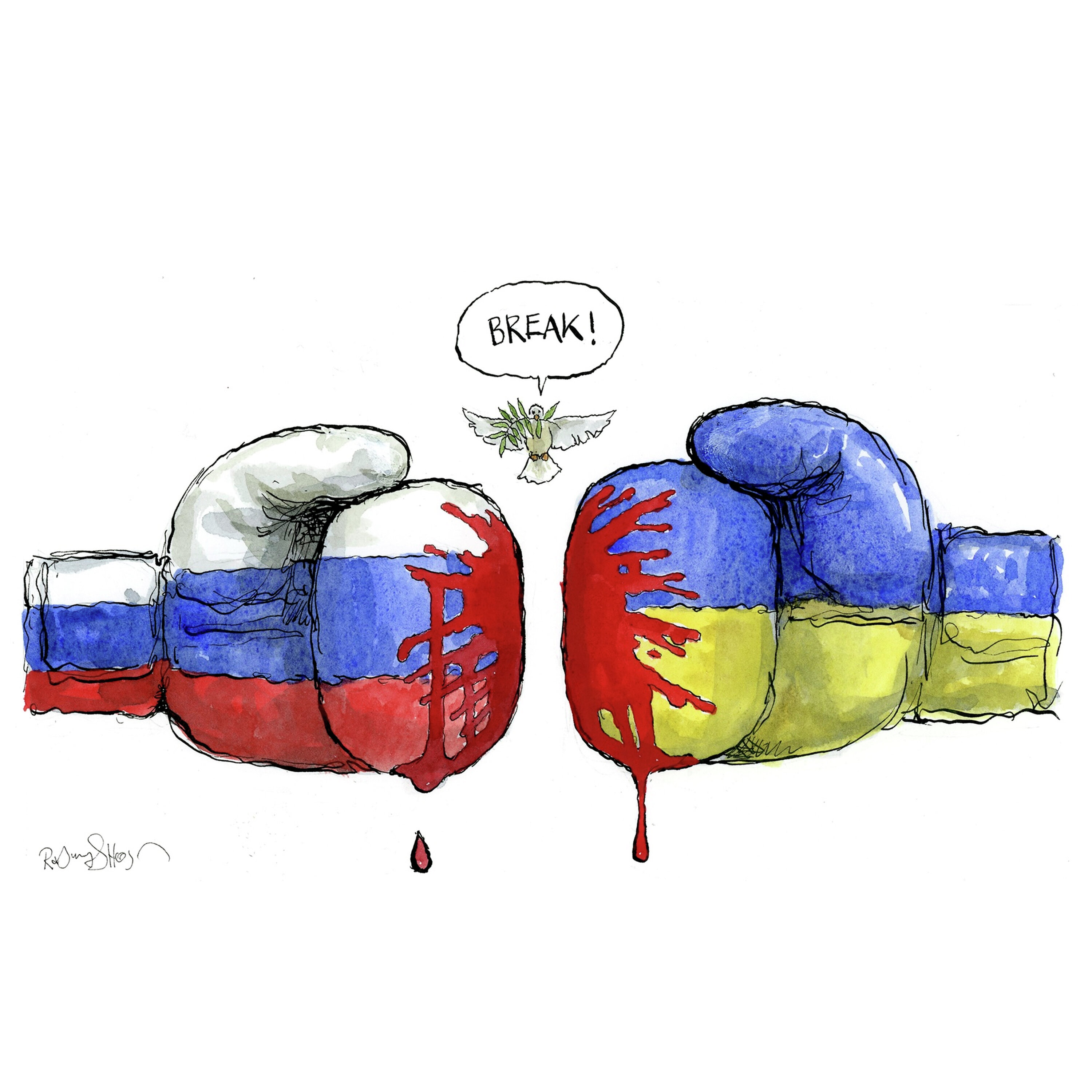 Er freden på vej i Ukraine?