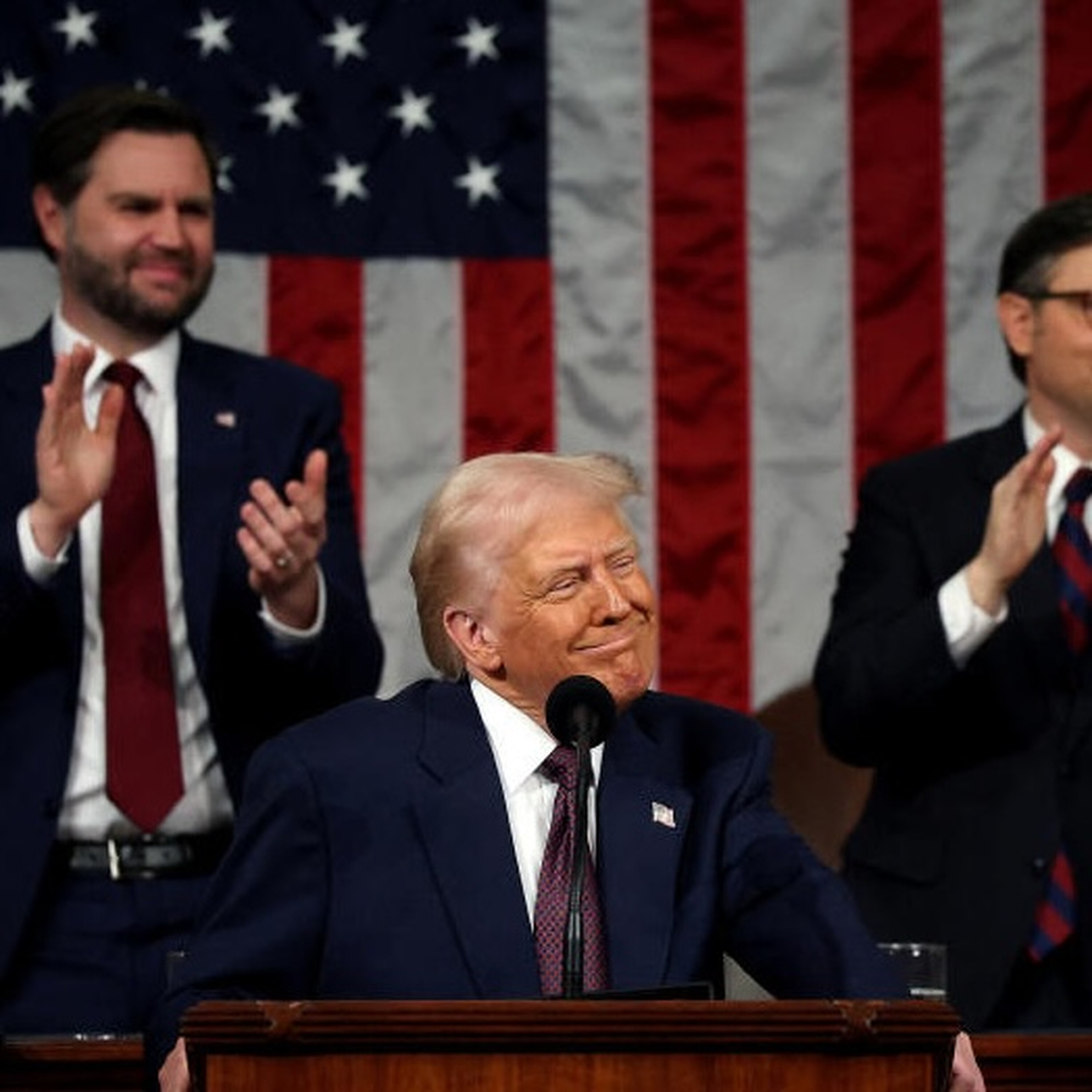 Grønland, Ukraine og enden på »woke« – de vigtigste pointer fra Trumps store tale