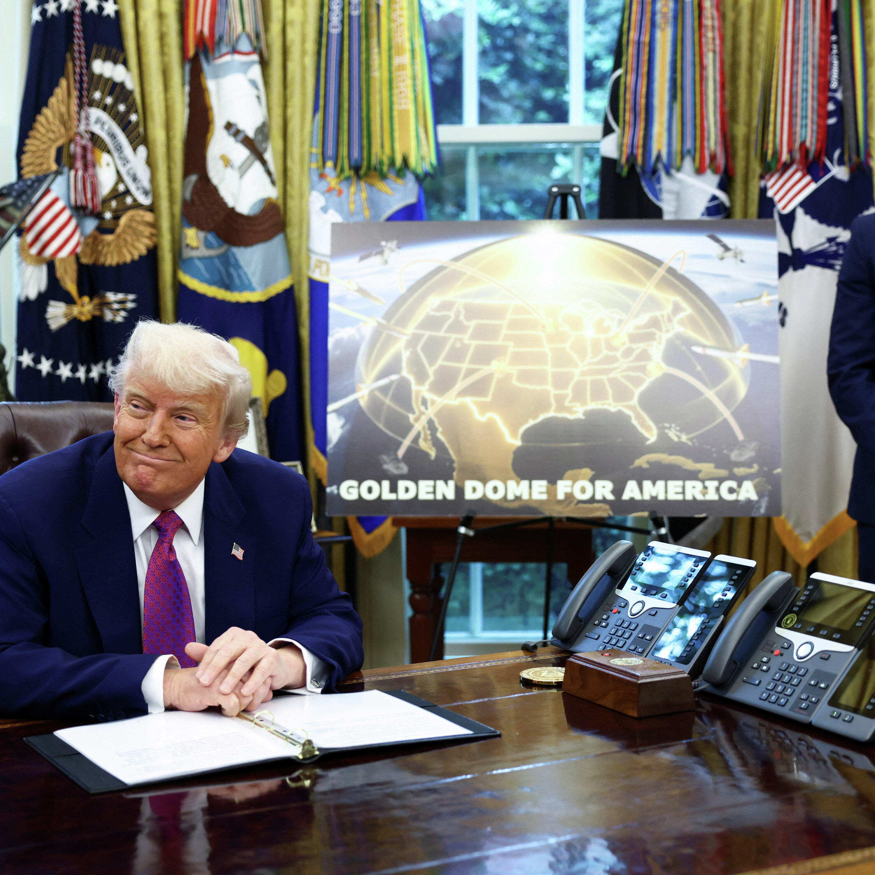 Trumps gyldne kuppel varsler ny form for stjernekrig