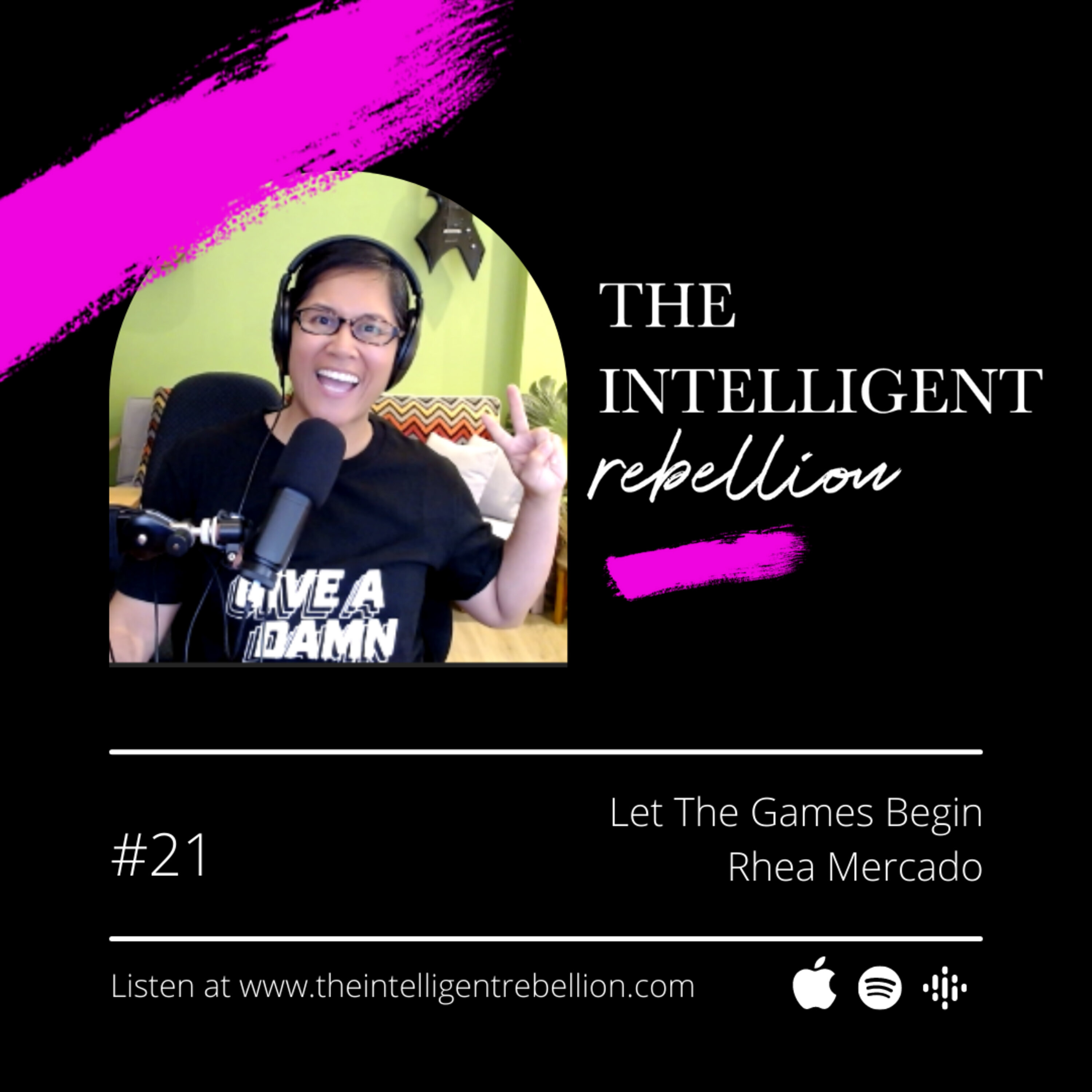 Let The Games Begin with Rhea Mercado episode artwork