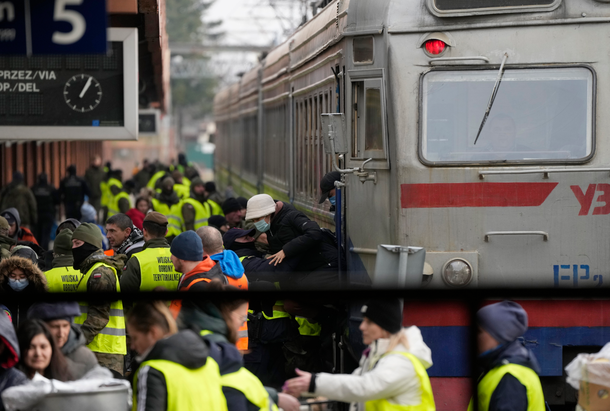 Coping with Ukraine's refugees, as millions flee the Russian assault
