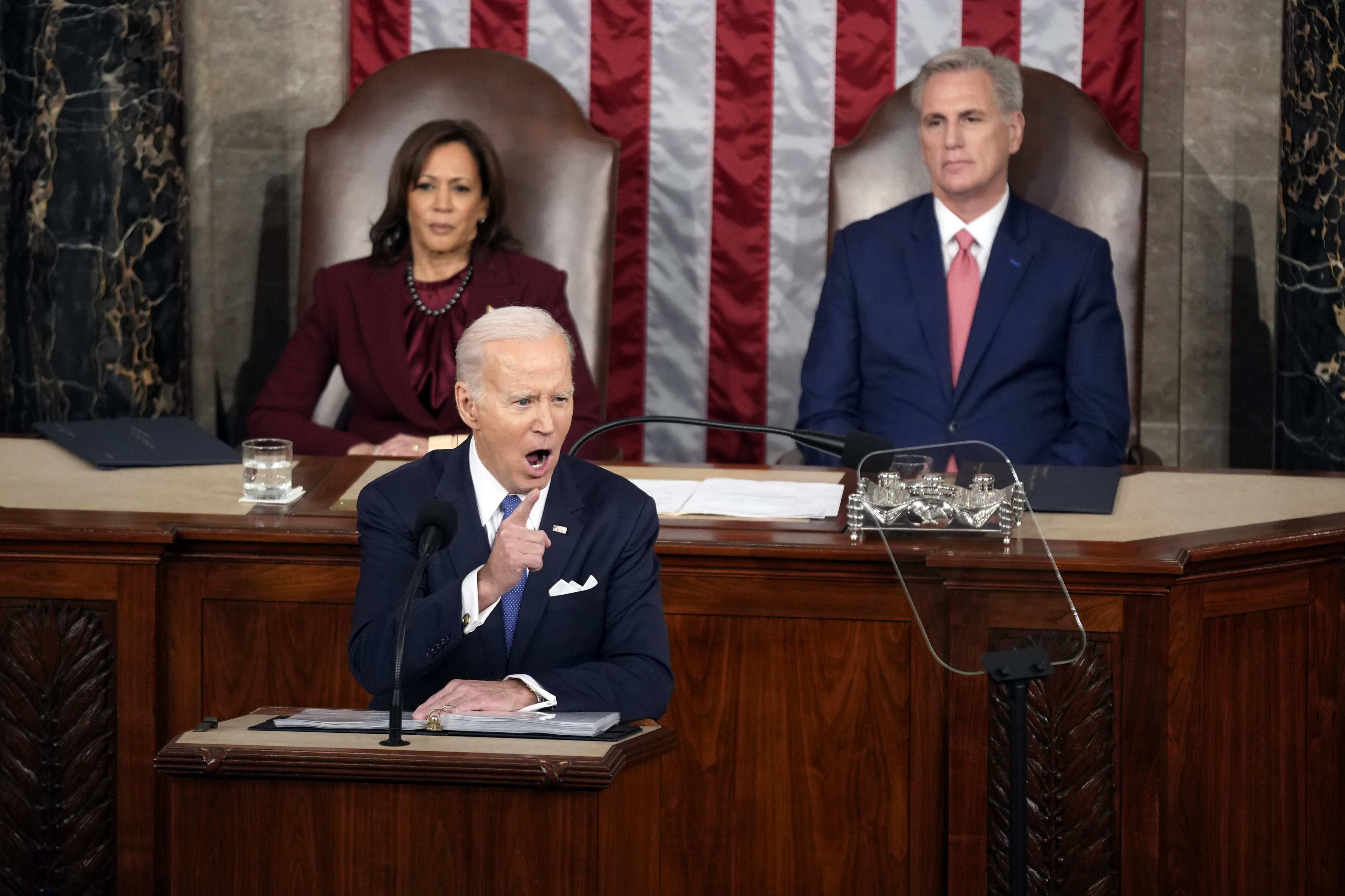 Pres. Biden's State of the Union speech, and a rowdy GOP:  Analysis