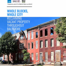 'Whole Blocks, Whole City': BUILD's report on city's vacants