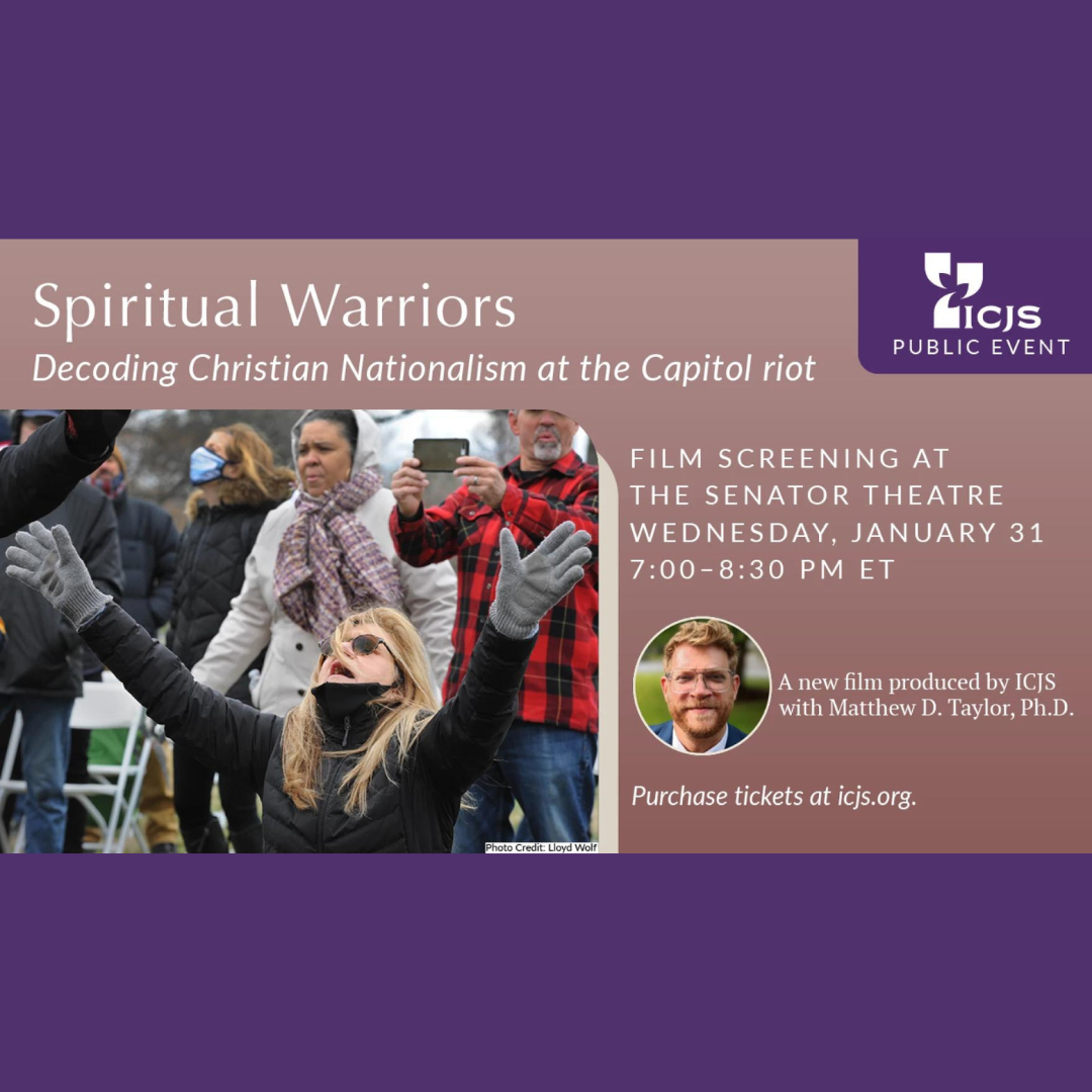 Dr. Matthew Taylor on "Spiritual Warriors" and the January 6th riot