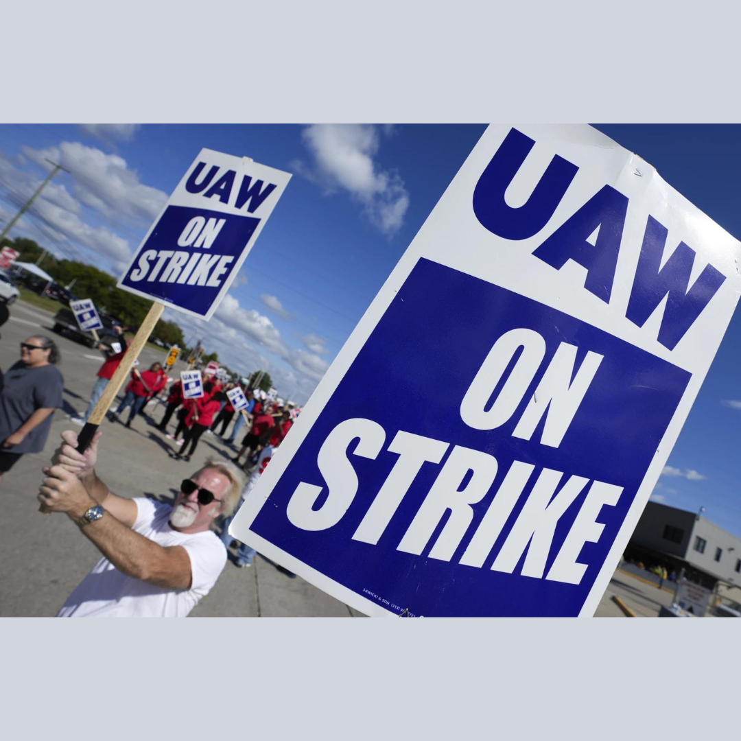 Are labor requests in the UAW strike connected to CEO pay?