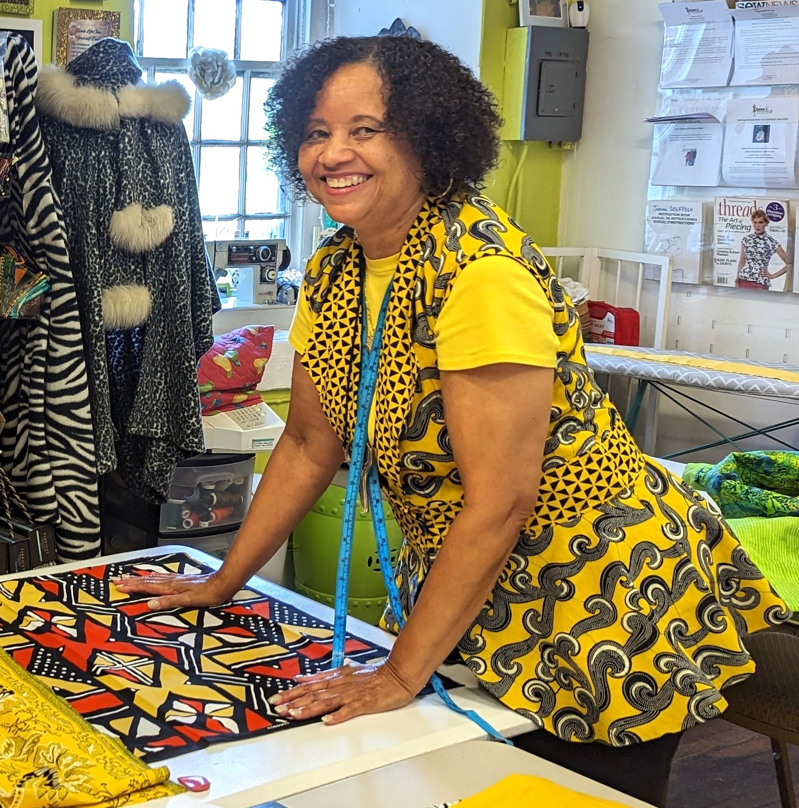 Leona's Sewing Studio provides lessons and camaraderie