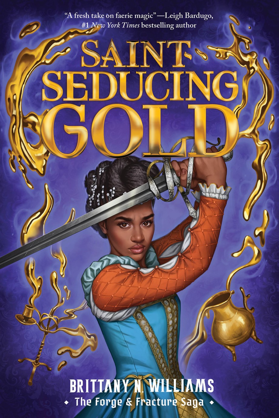 A swashbuckling teen battles evil fairies in the 'Saint-Seducing Gold'