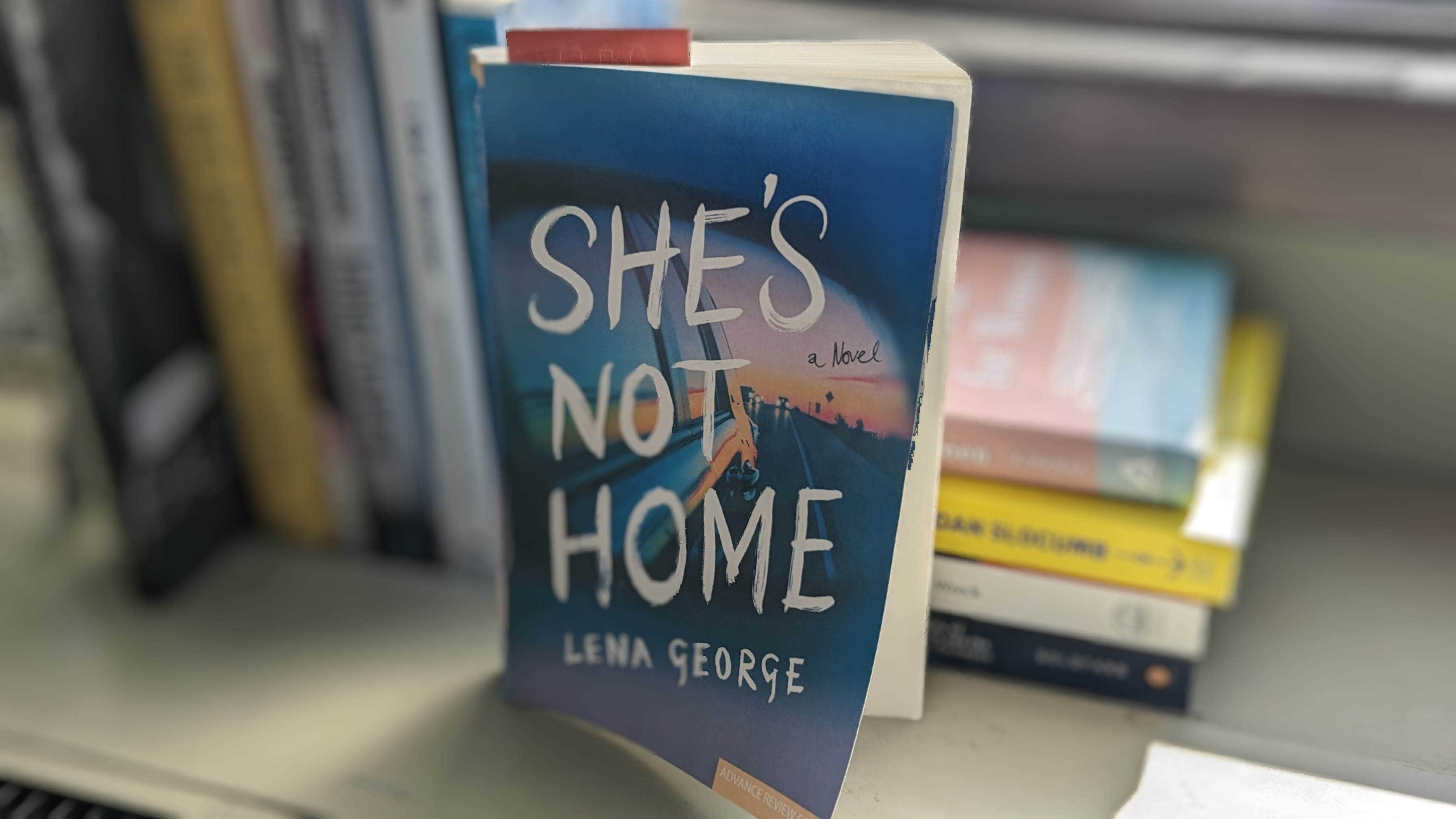 Debut novel "She's Not Home," and Waverly Book Festival!