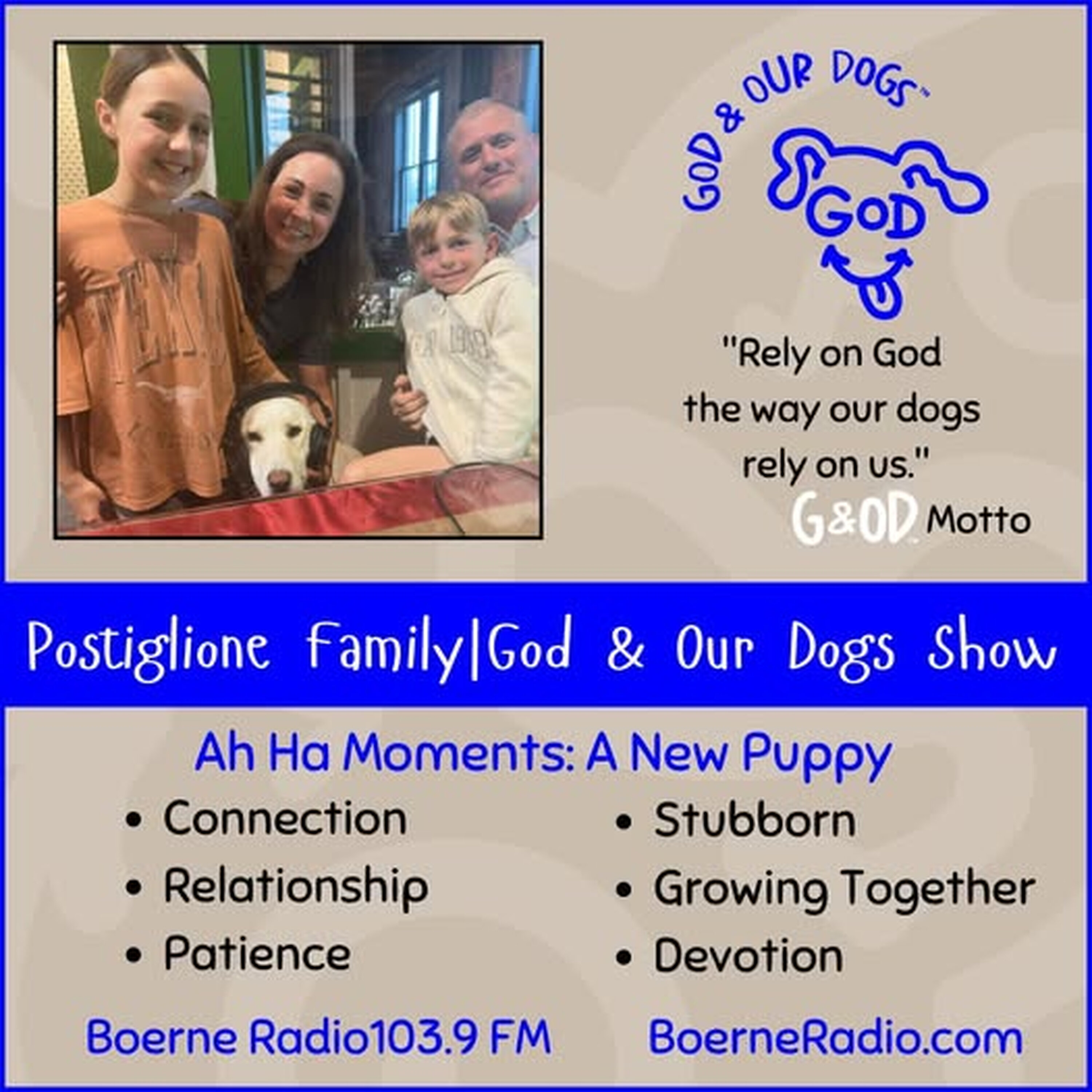 God And Our Dogs - Postiglione Family 4-4-26 episode artwork