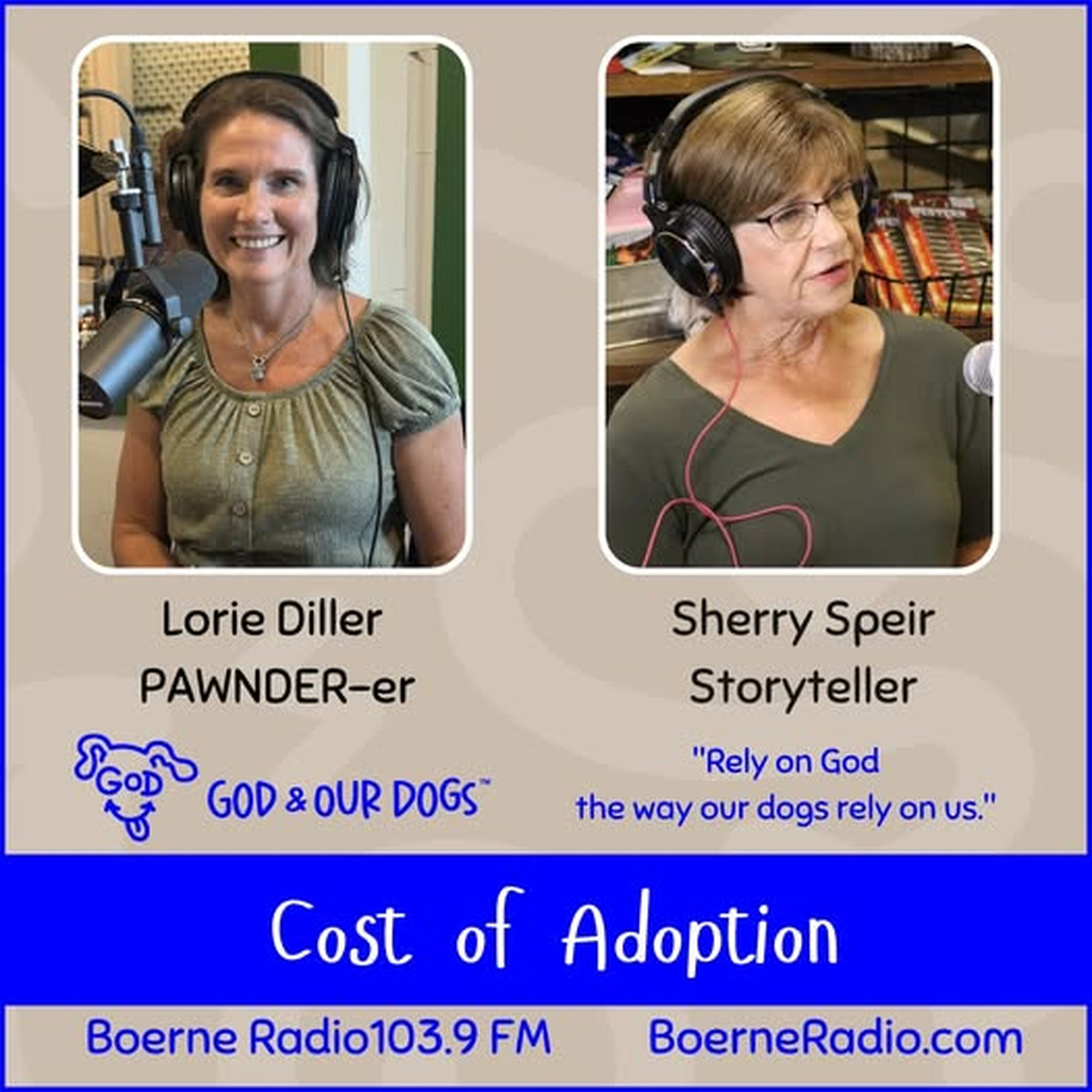 God And Our Dogs - Lori Diller PAWNDER with Sherry Speer 4-18-26 episode artwork