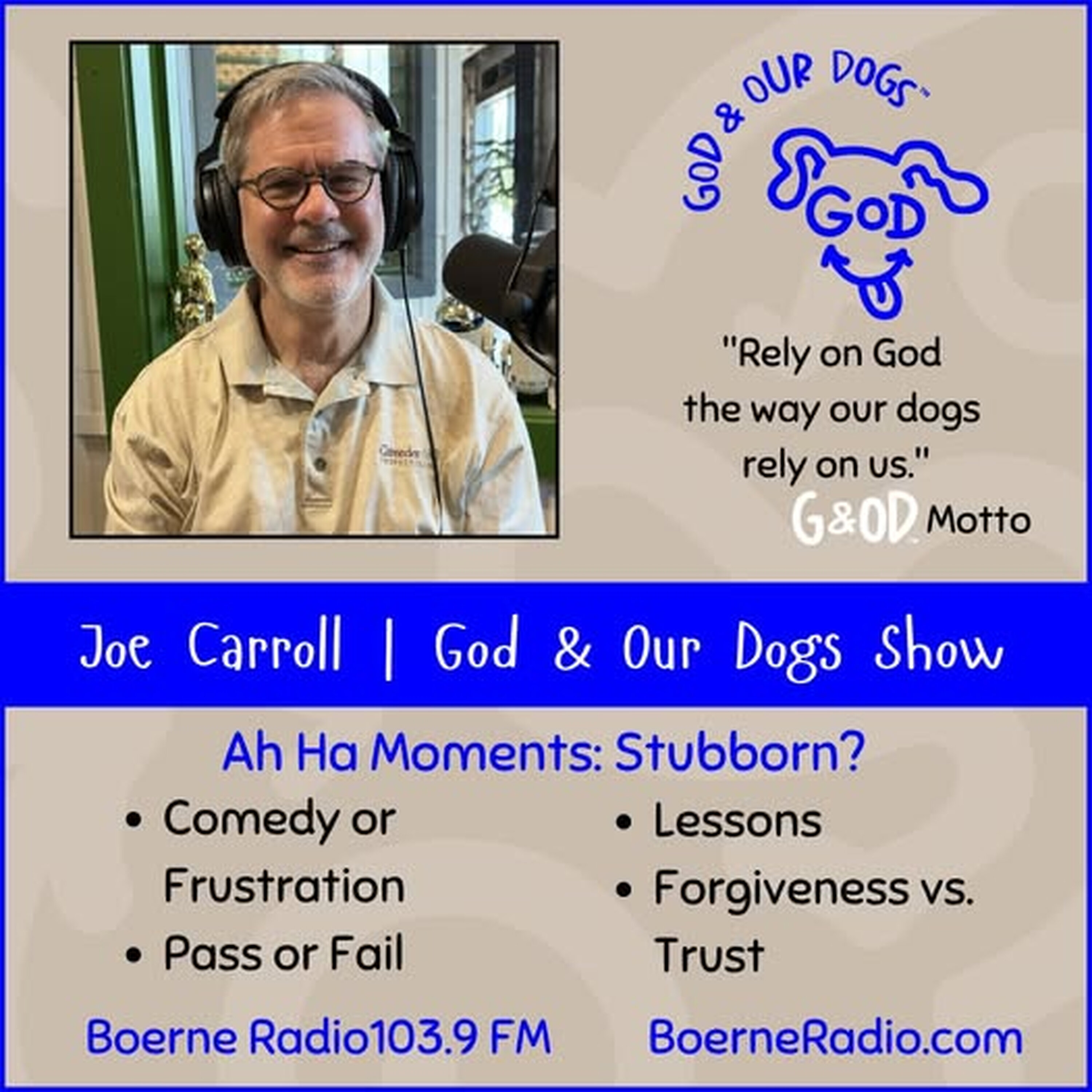 God And Our Dogs - Joe Carroll 7-4-26 episode artwork