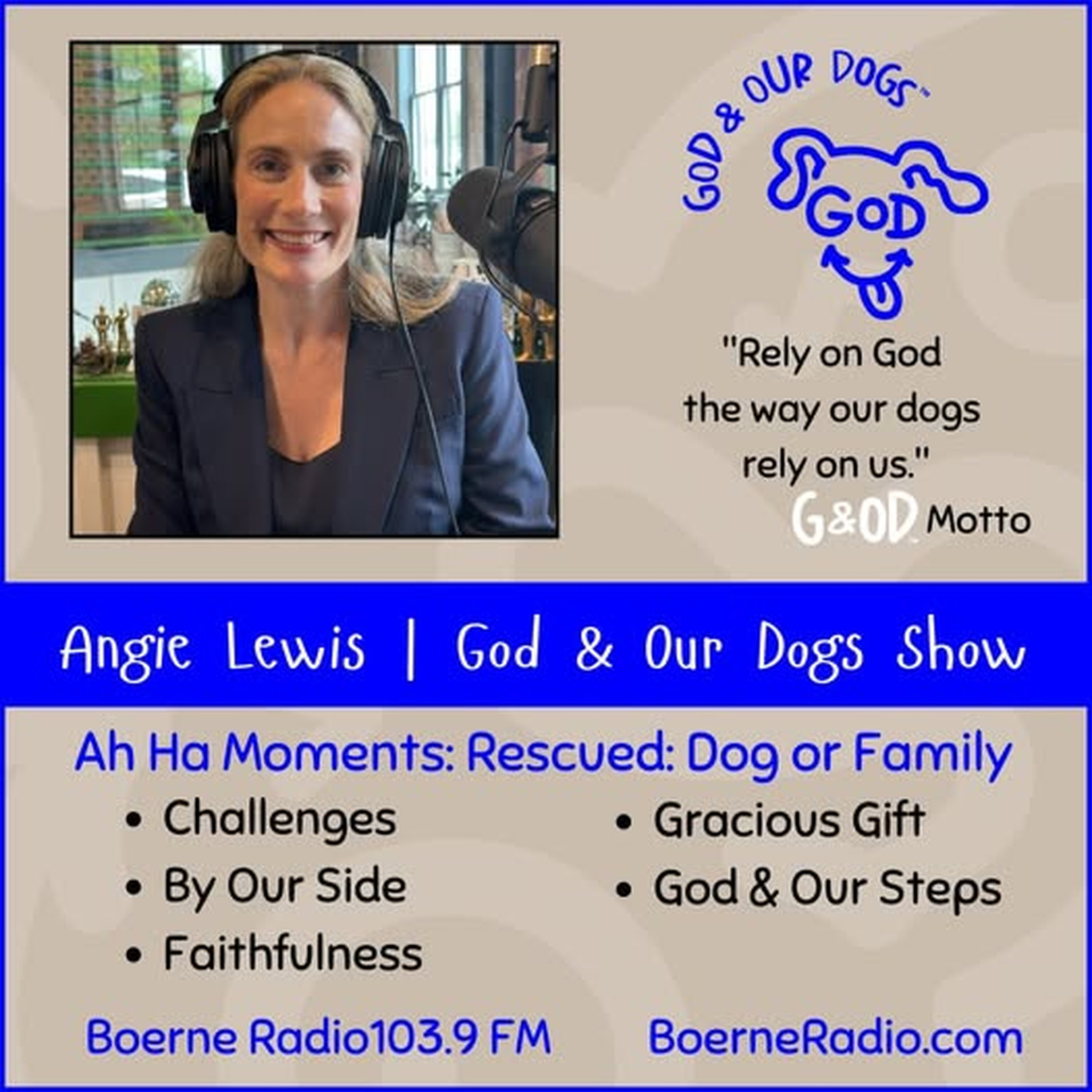 God And Our Dogs - Angie Lewis 7-11-26 episode artwork