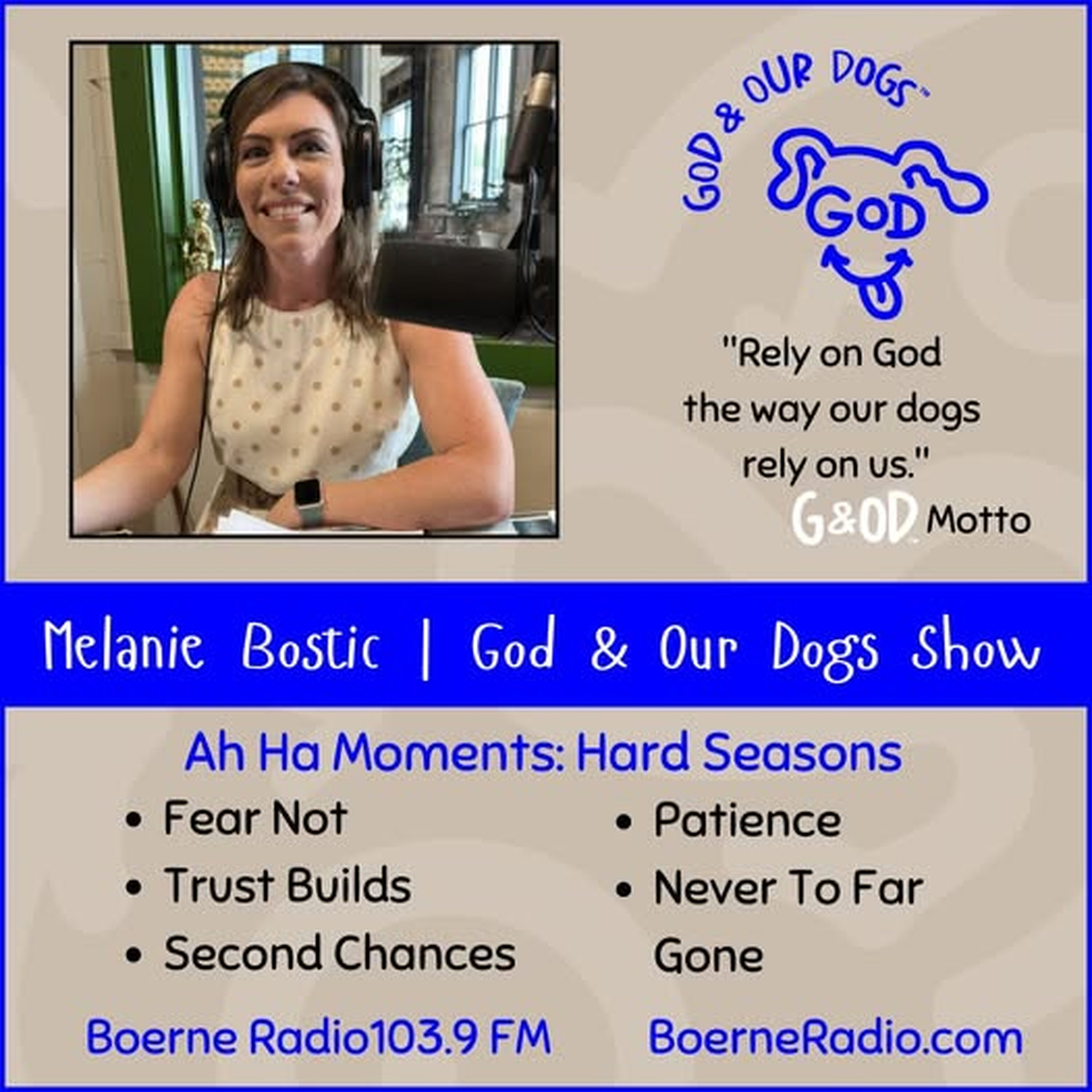 God And Our Dogs - Melanie Bostic 7-18-26 episode artwork