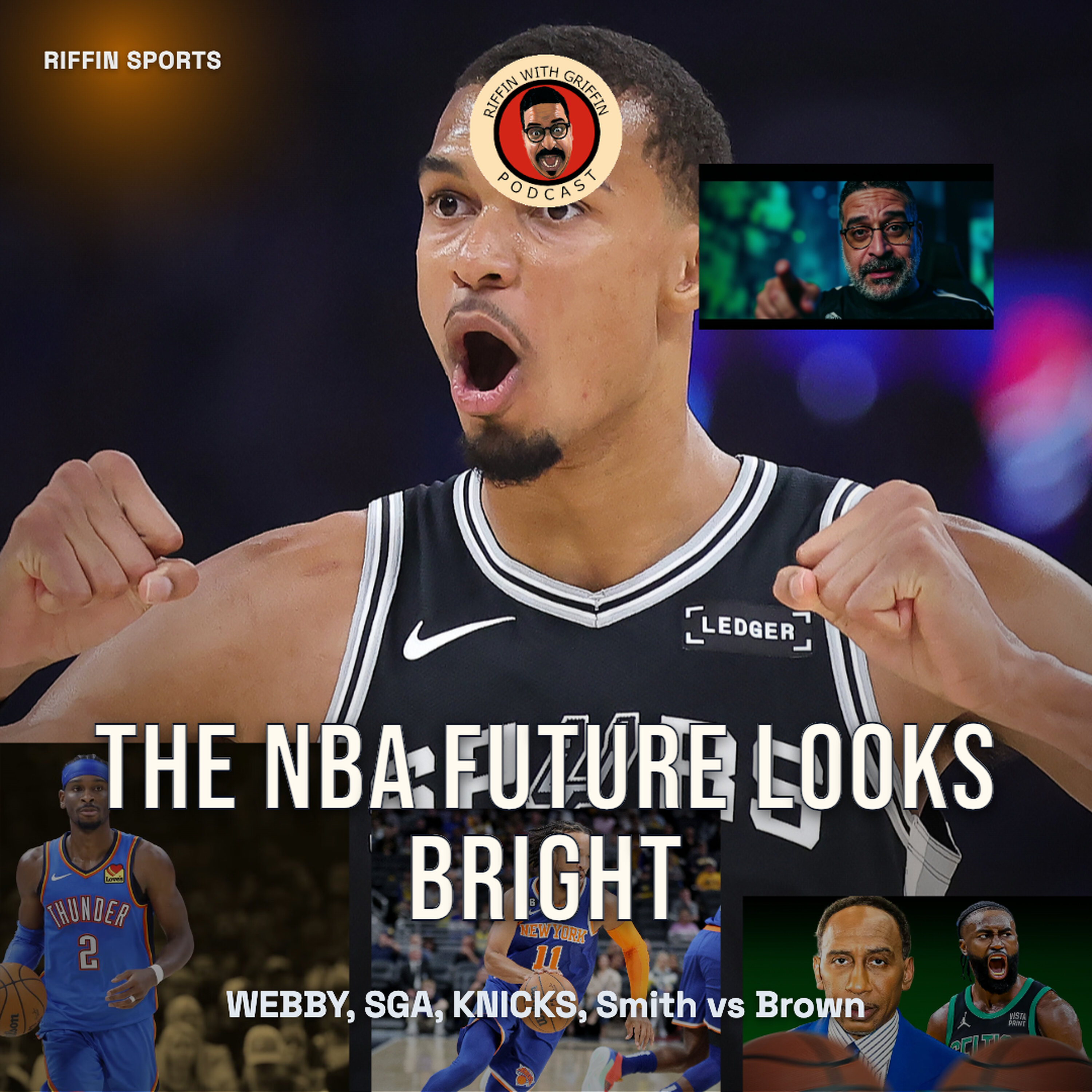 NBA Playoffs, Knicks Run & Stephen A vs Jaylen Brown | Riffin With Griffin Ep. 353 episode artwork
