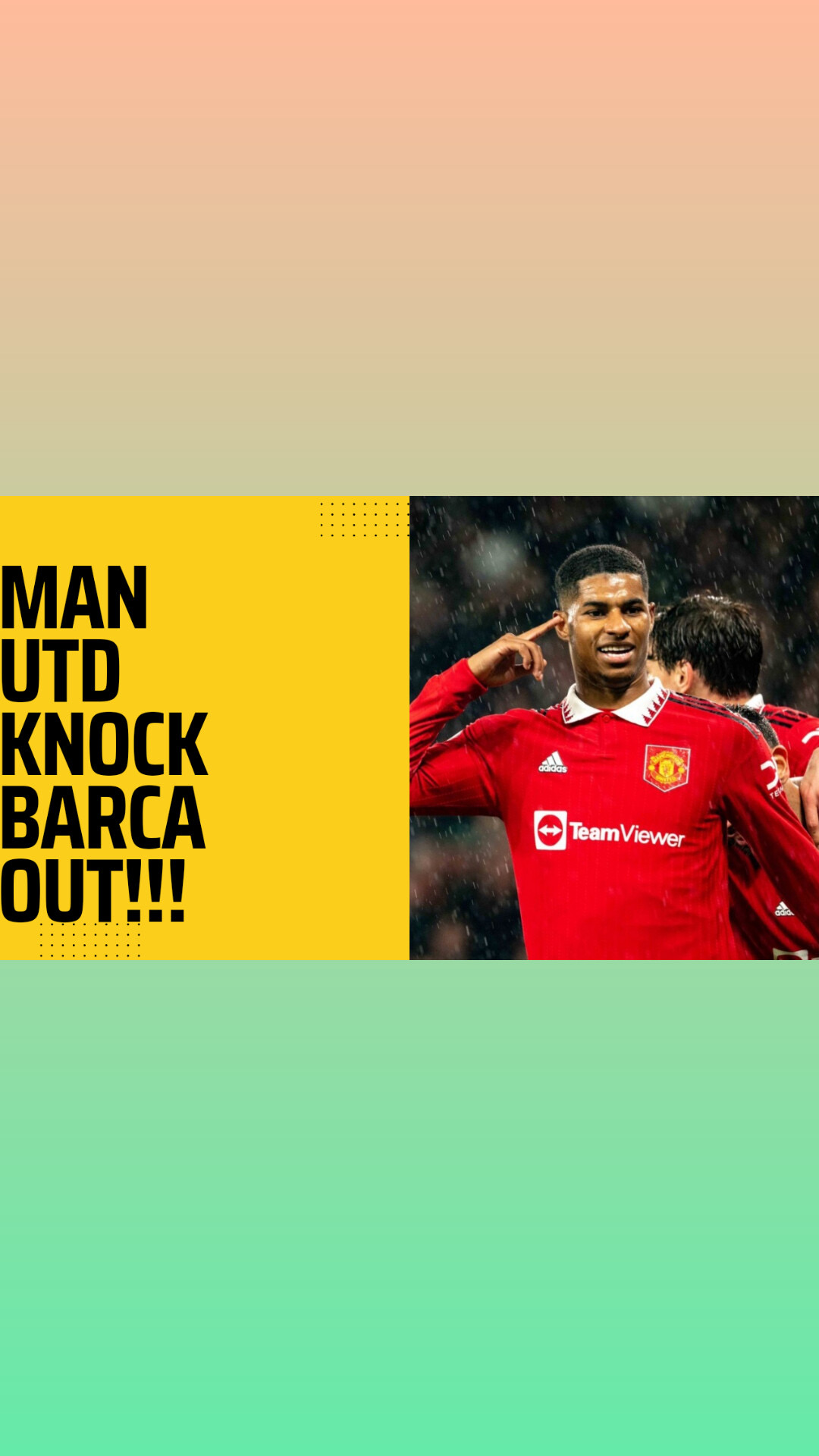 Utd Knocks Barcelona Out Of Europa League In A Champions League Level Match! & UEFA League!! episode artwork