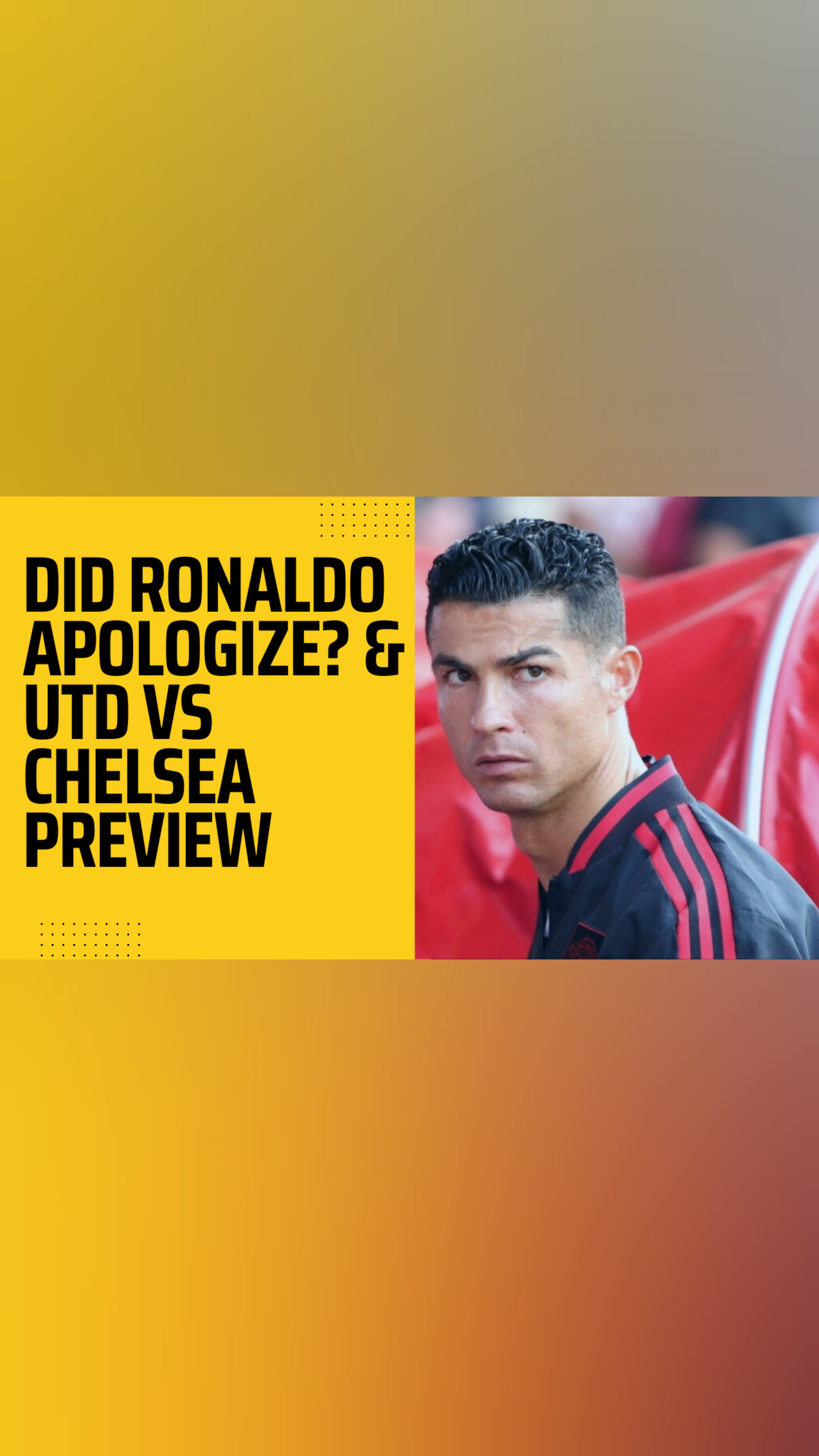Ronaldo’s Apology??? Why Gerrard Should Have Been Fired & Utd Makes Light Work Of Spurs!!! episode artwork