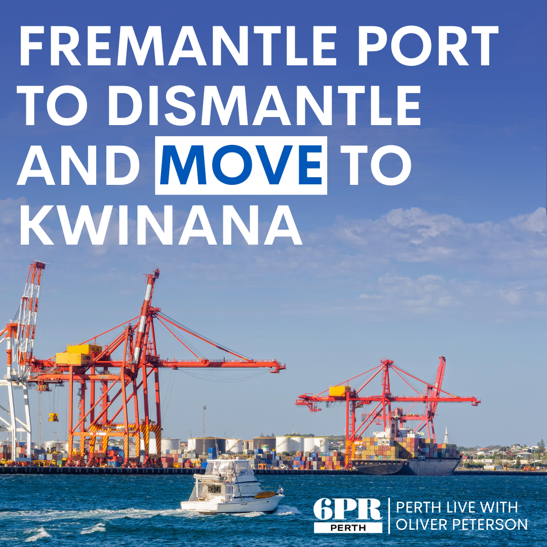 Fremantle Port to dismantle and move to Kwinana