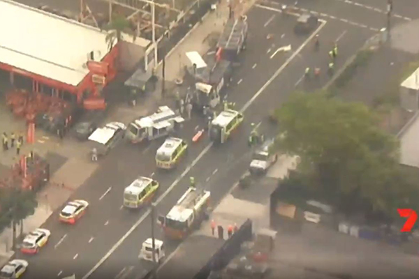 Listener Natalie on the scene at Alexandria crash