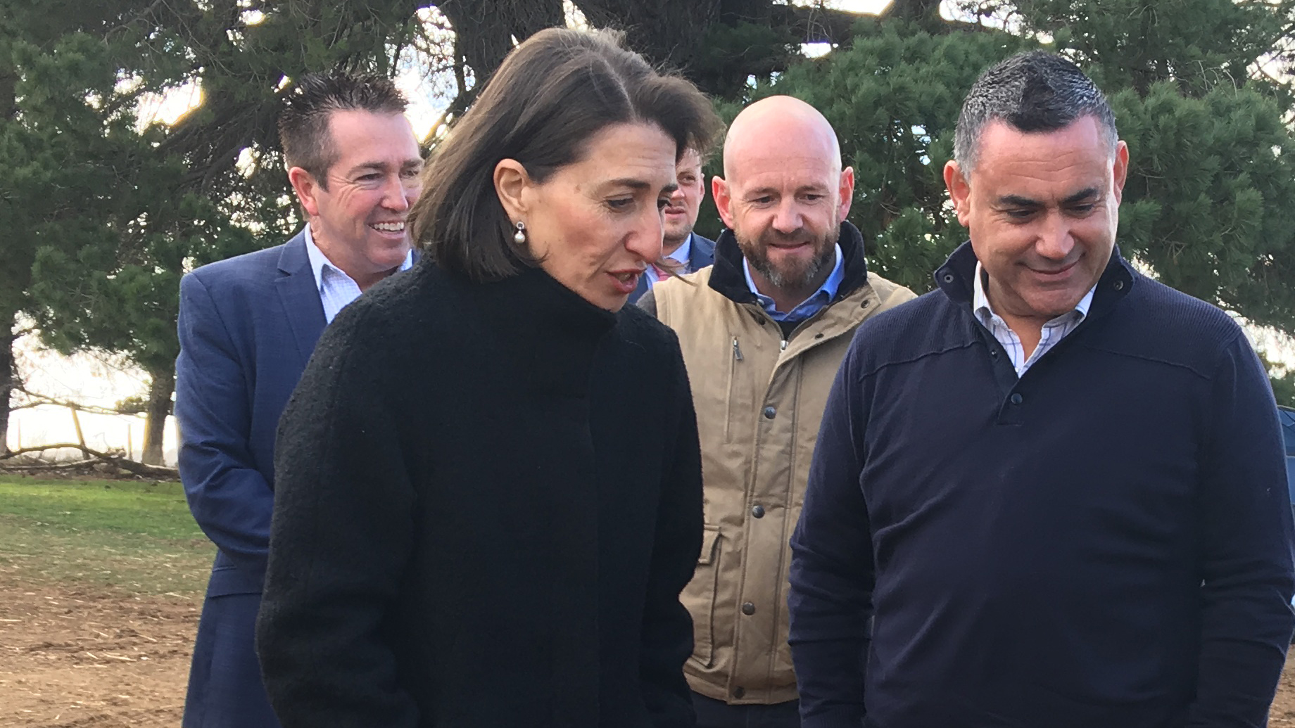 NSW Premier Gladys Berejiklian on the drought