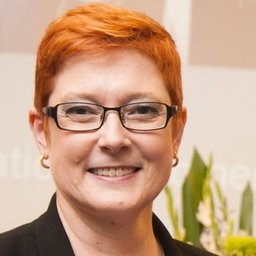 Defence Minister Marise Payne on the drought