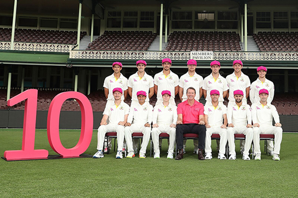 McGrath Foundation celebrates 10th anniversary of the Pink Test