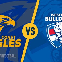 West Coast V Western Bulldogs First Half Highlights