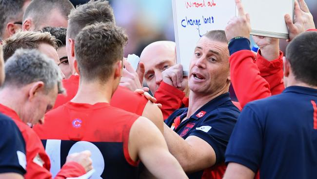 RD22 WCE v Melbourne Post Match - Simon Goodwin Presser