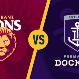 AFL R12 Lions Freo Game Highlights