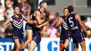 RD8 Fremantle v St Kilda Postmatch - Ed Langdon (freo)