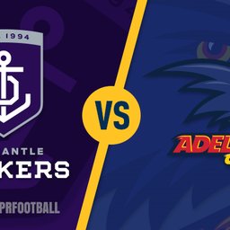 Fremantle V Adelaide Game Highlights