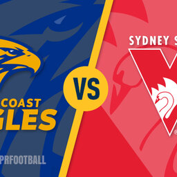 West Coast V Sydney Game Highlights