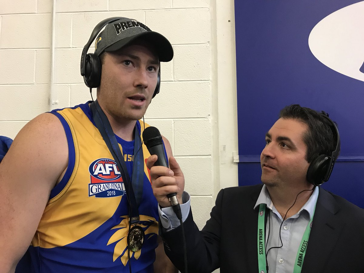 GF Collingwood v WCE - Postmatch - Jeremy McGovern