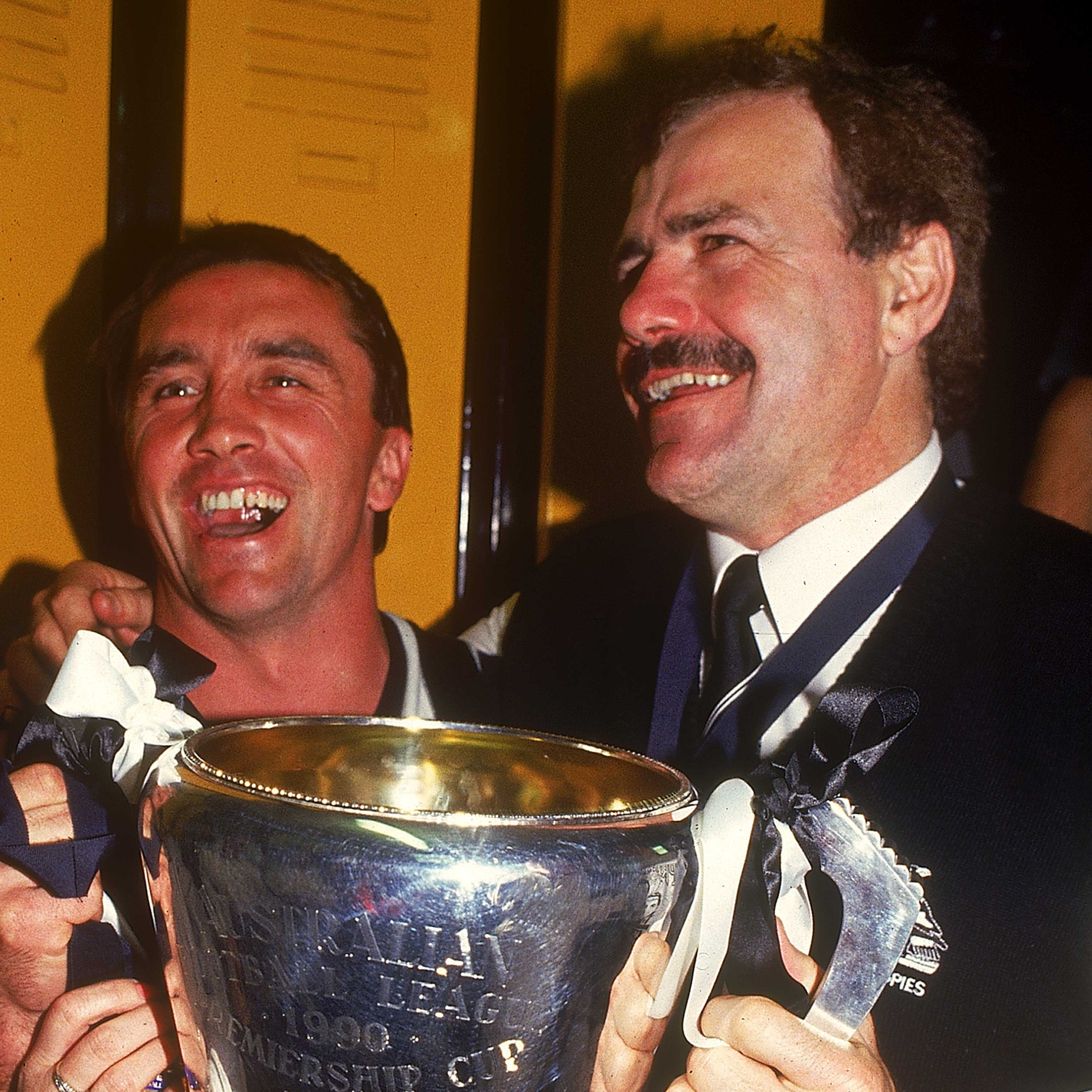 'It could have been diabolical': Tony Shaw and Leigh Matthews reflect on the chaos of the 1990 grand final against Essendon