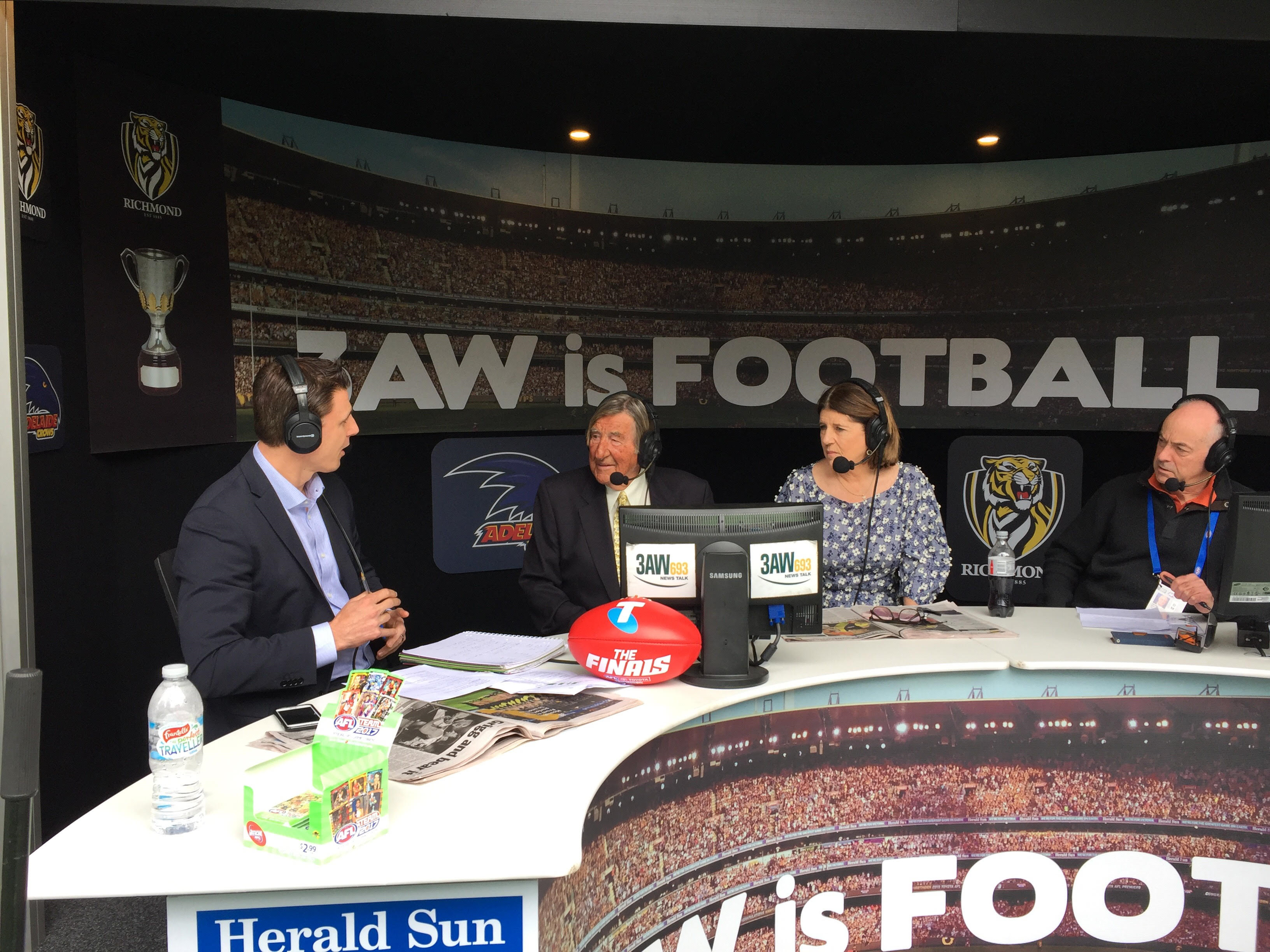 Former Tigers president (and Caro's dad) Ian Wilson joins his daughter on the panel