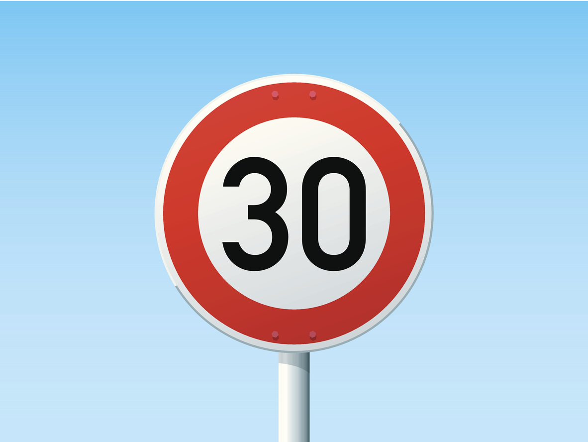 Calls to reduce some urban speed limits to 30kmh in order to reduce emissions
