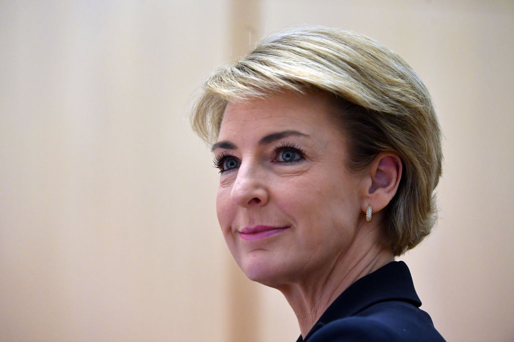 'You're on notice': Michaelia Cash sends stern warning to anonymous trolls and social media giants