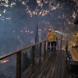 Eagle Bay fire downgraded, residents may be allowed to return to their homes today