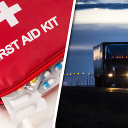 Calls for compulsory first aid for regional truckies