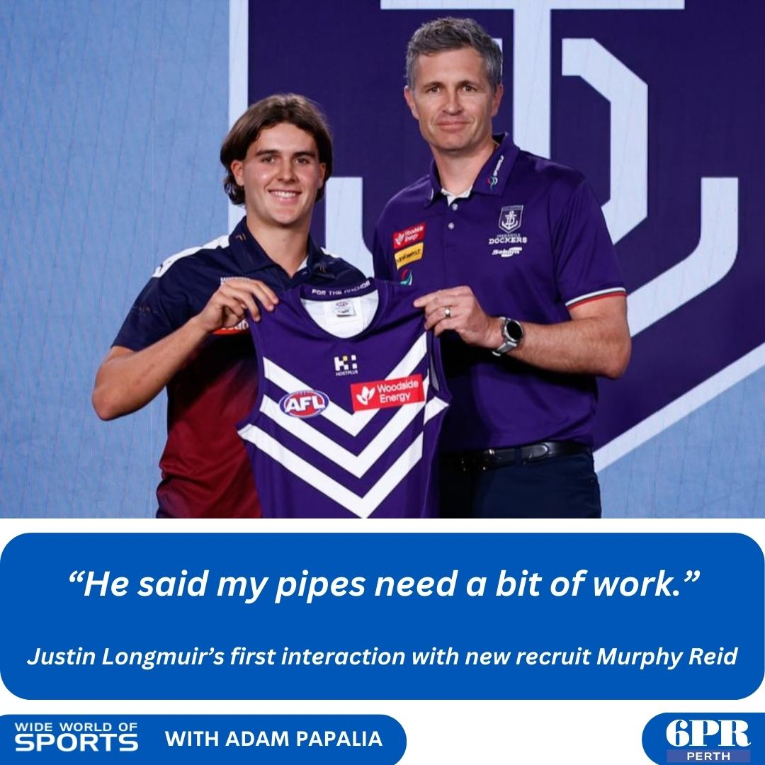 Fremantle Recruit Murphy Reid