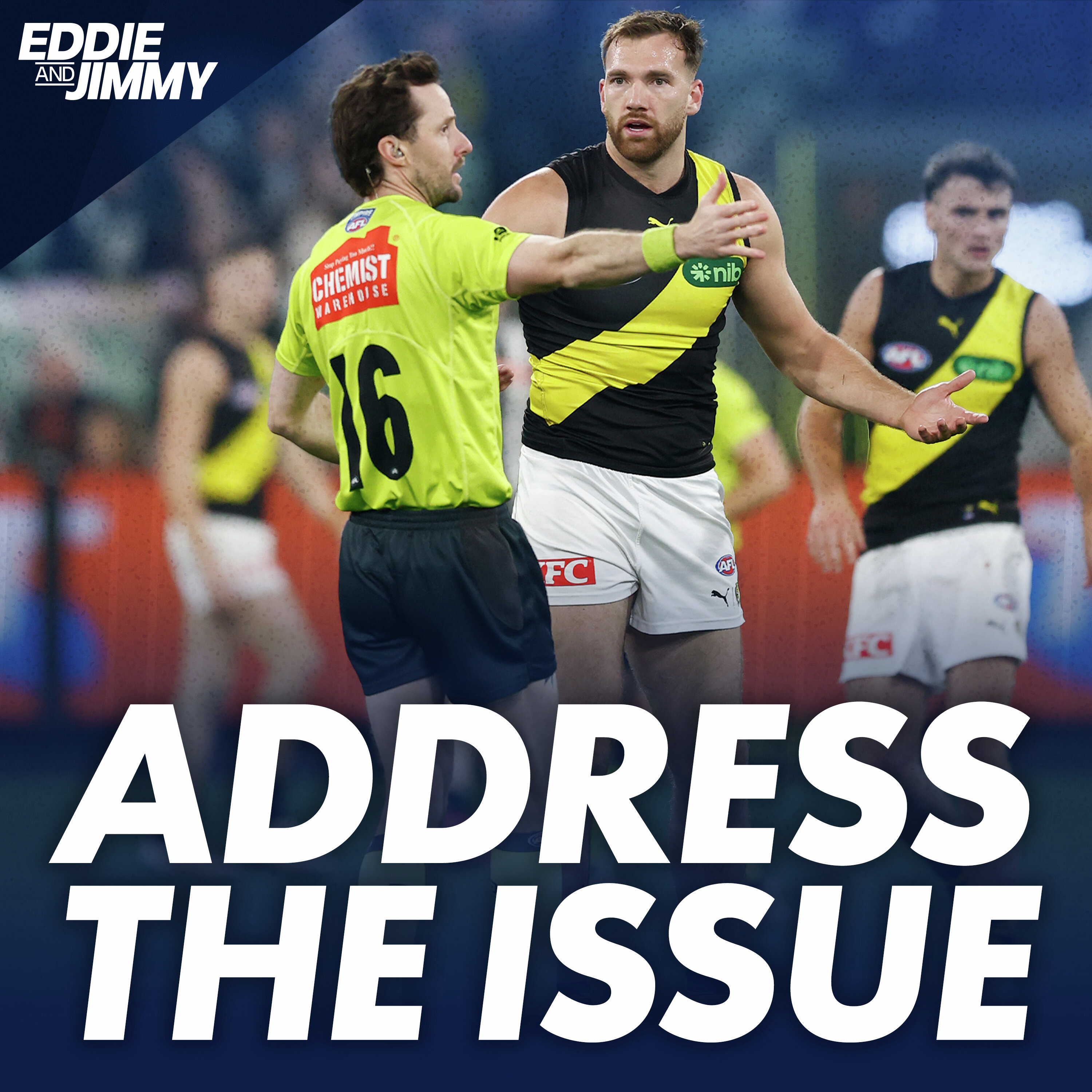 'Bring the fans along for the ride' - Jimmy and Sam discuss how the AFL should address controversial umpiring decisions episode artwork