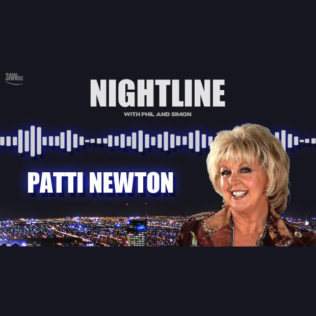Patti Newton AM with Phil and Simon. Mon 12 Jun, 2017