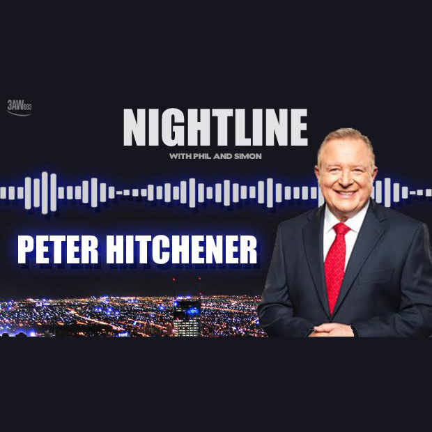 Peter Hitchener with Phil and Simon. Wed 12 Jul, 2017