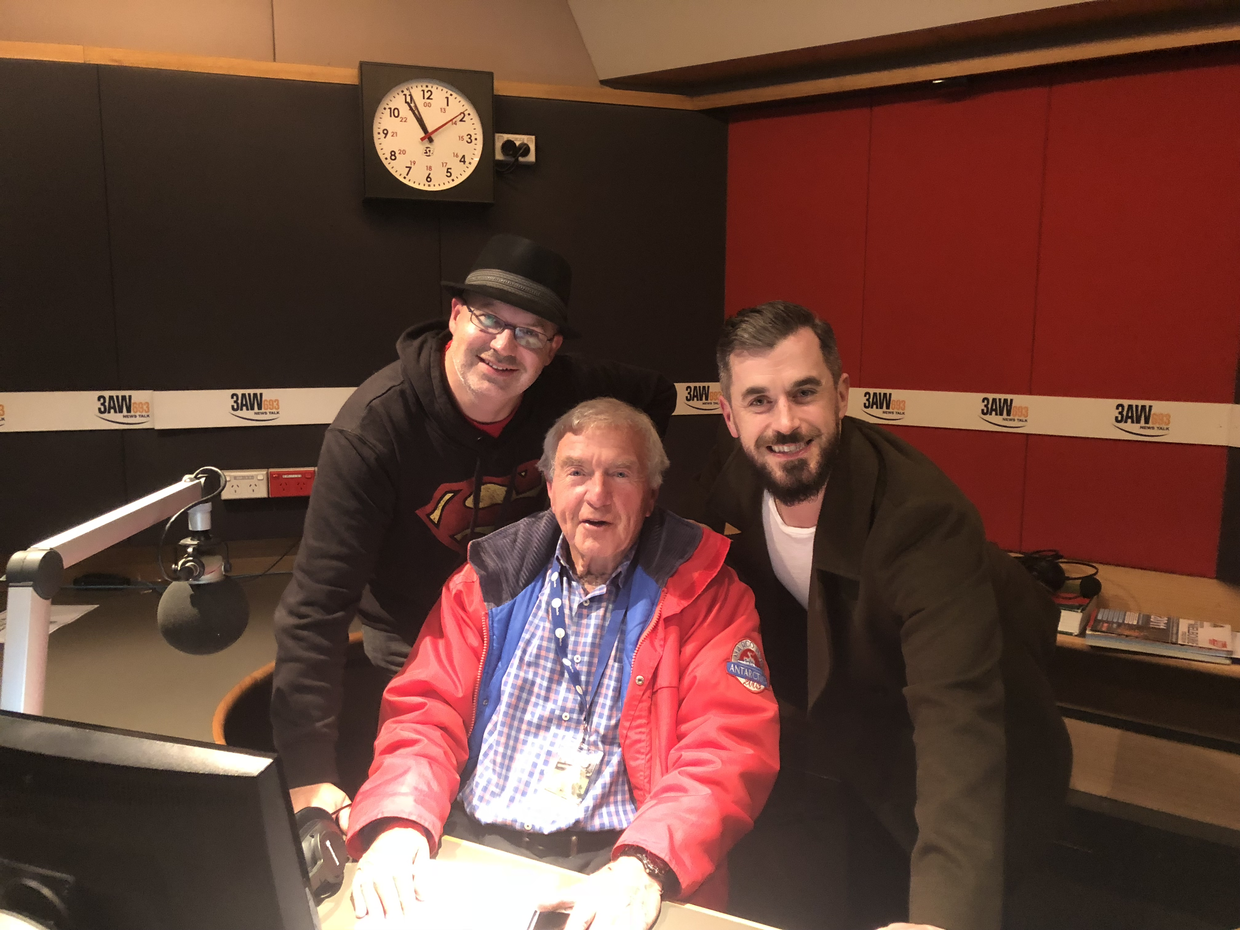 Bobby Fox with Philip Brady and Simon Owens